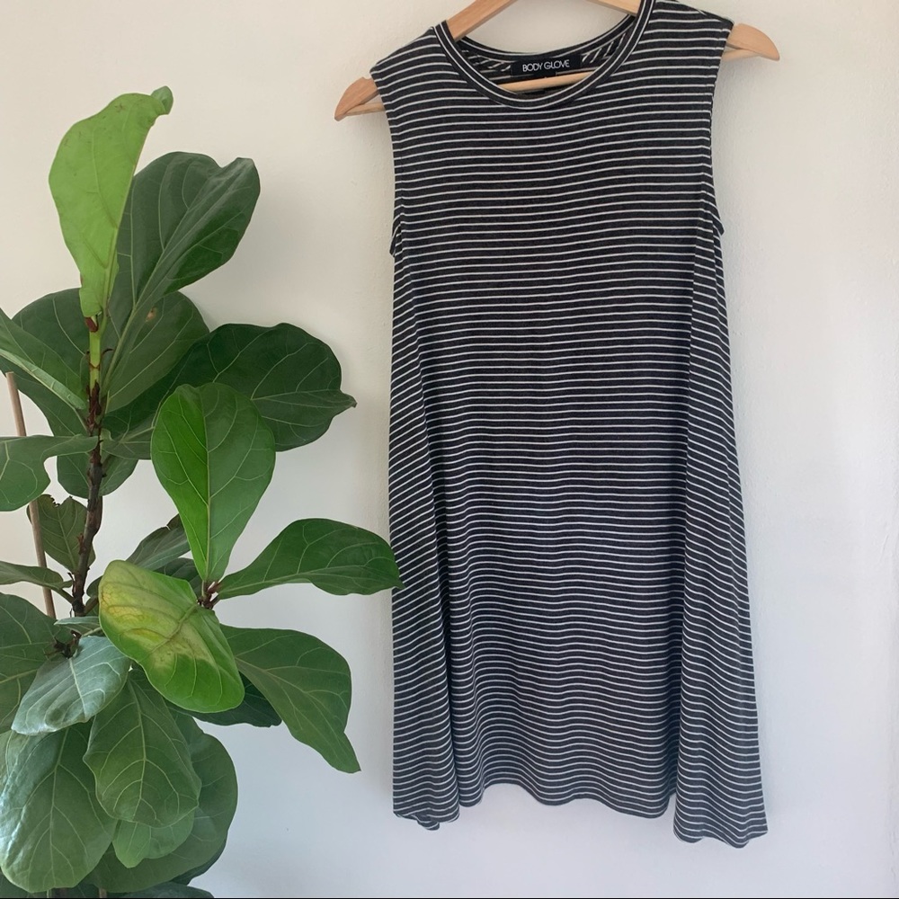 Body Glove | Striped Tank Dress w/Pockets
